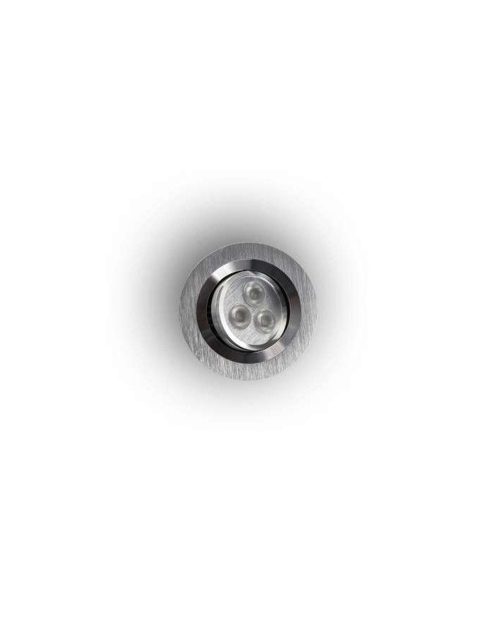 Wpuszczana / lampa sufitowa PIO LED Alluminio - Orlicki oprawa ledowa okrągła aluminiowa