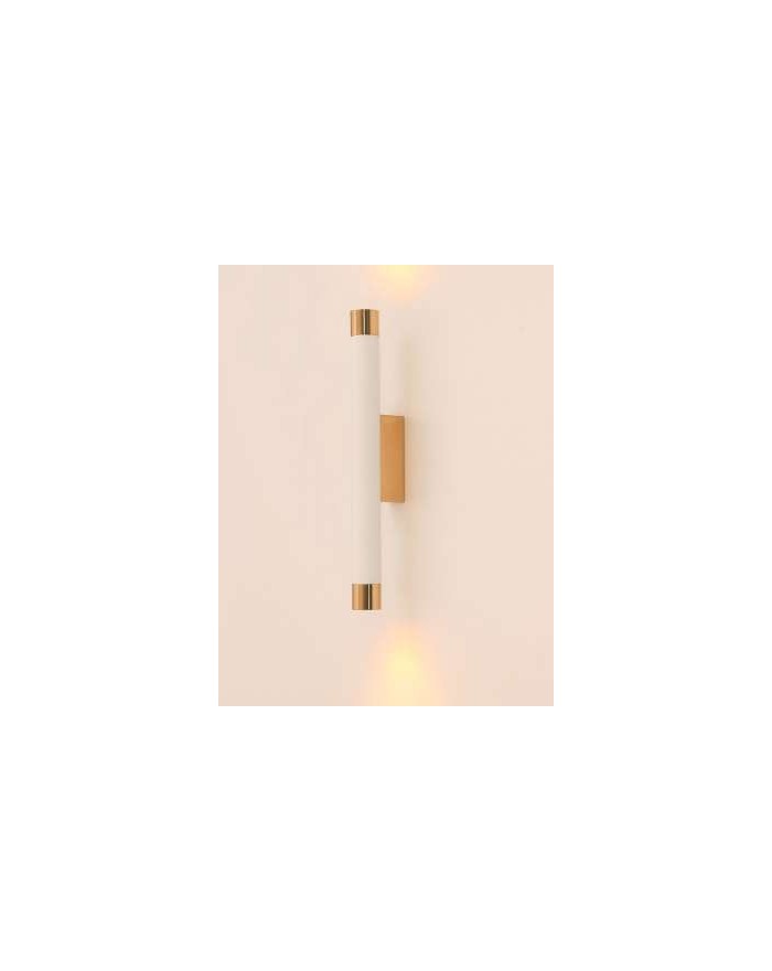 Lampa ścienna / kinkiet Parette Bianco/Gold - Orlicki Design
