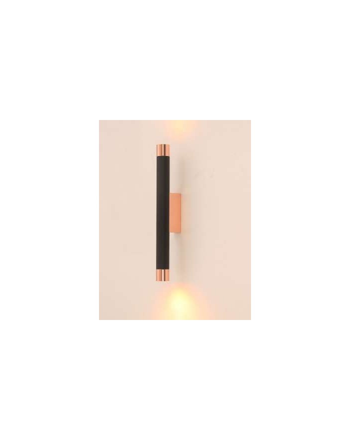Lampa ścienna / kinkiet Parette Nero/Rose Gold - Orlicki Design