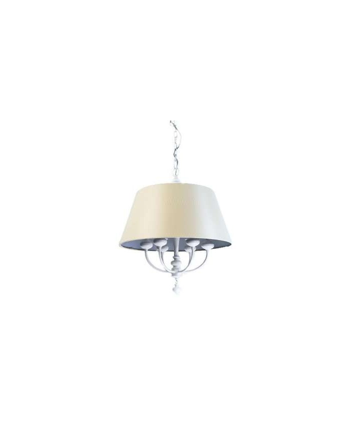 Lampa wisząca Tomba Bianco - Orlicki Design nowoczesny żyrandol z abażurem