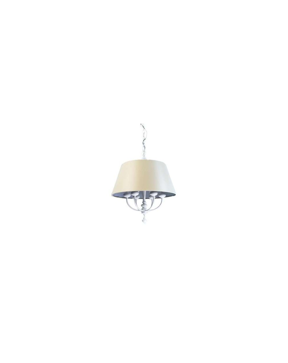 Lampa wisząca Tomba Bianco - Orlicki Design nowoczesny żyrandol z abażurem