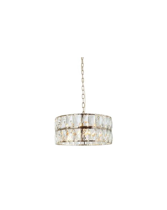 Lampa wisząca Intero Gold S - Orlicki Design nowoczesny kryształowy żyrandol