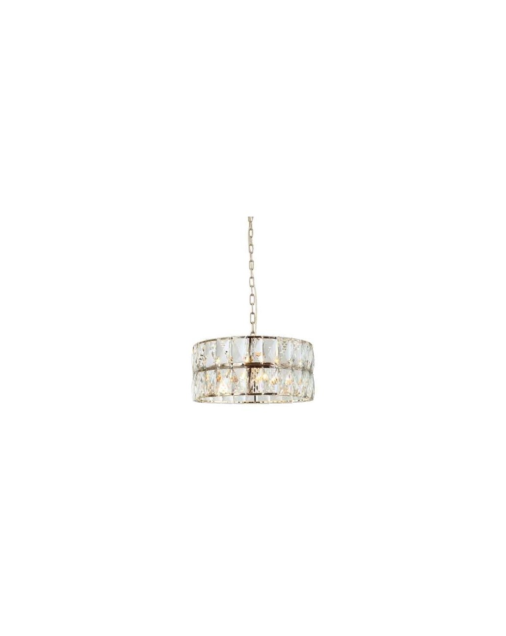 Lampa wisząca Intero Gold S - Orlicki Design nowoczesny kryształowy żyrandol