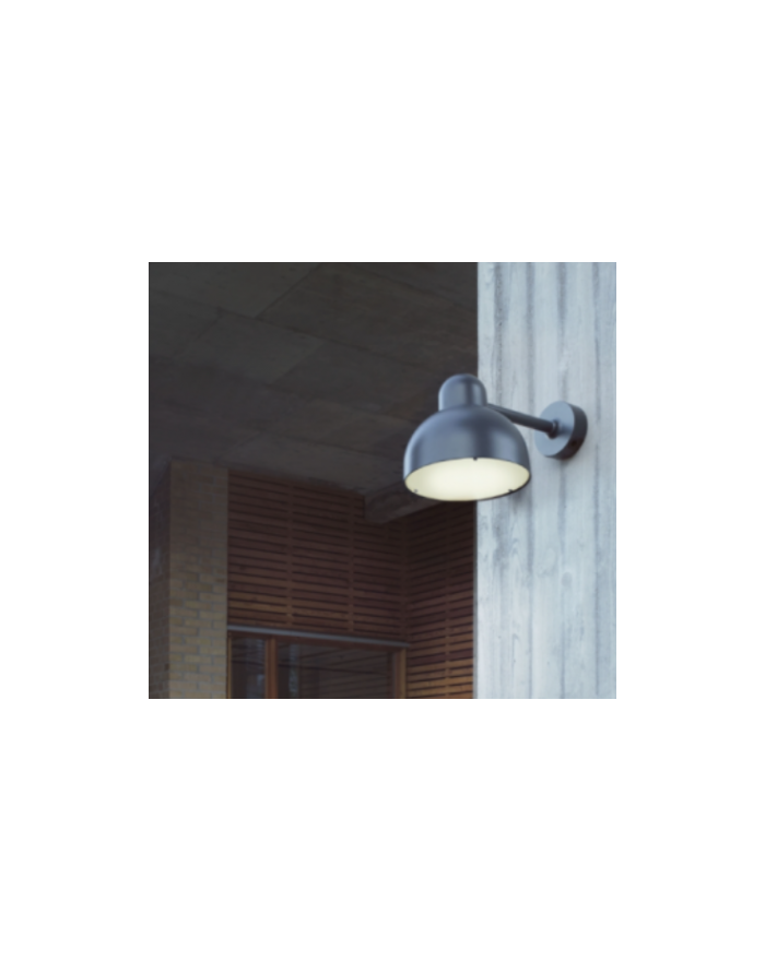 Lampa ścienna / kinkiet Koster - Norlys oprawa zewnętrzna aluminium lub grafit