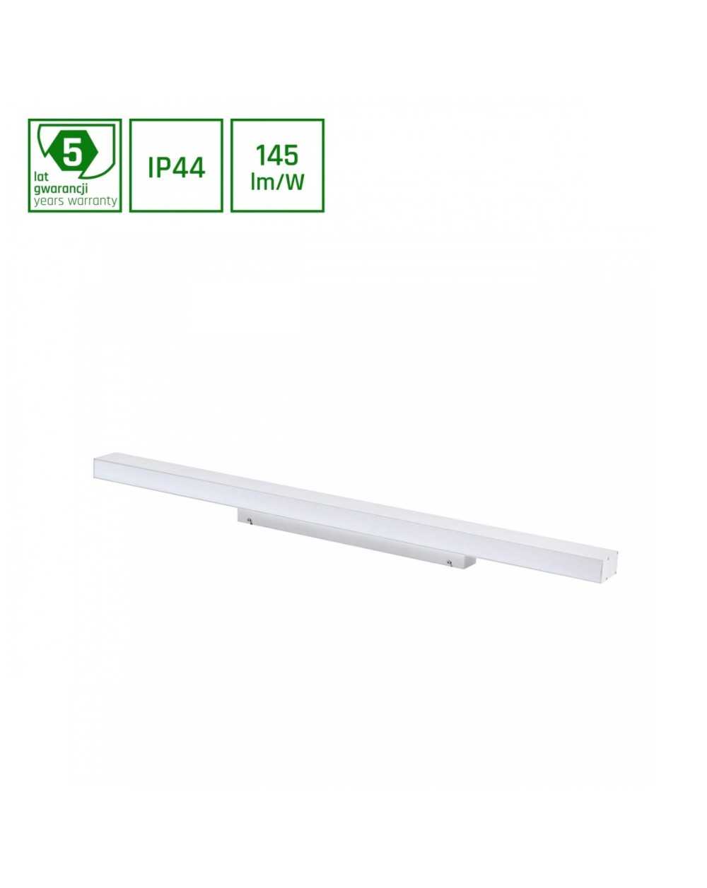 ALLDAY INSPIRE ONE KINKIET IP44 840 17W 230V 560mm 115st BIAŁY DALI WOJP07127