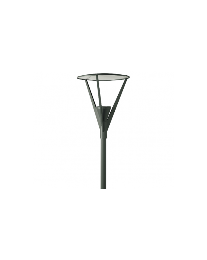 Lampa do latarni Nicea LED Moduł 3000K - Norlys zewnętrzna oprawa słupowa ogrodowa uliczna parkowa aluminium lub grafit