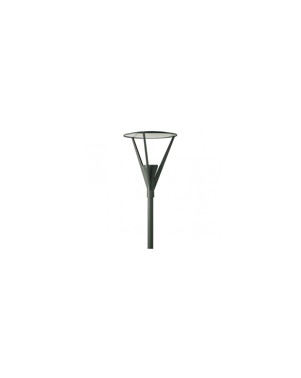 Lampa do latarni Nicea LED Moduł 3000K - Norlys zewnętrzna oprawa słupowa ogrodowa uliczna parkowa aluminium lub grafit