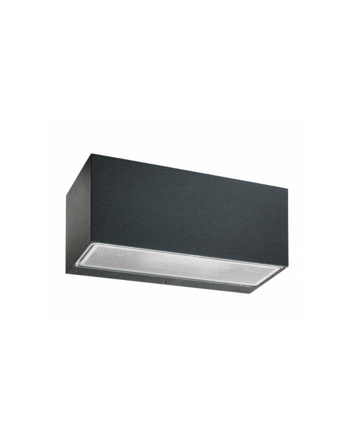 Oprawa ścienna Asker Big Up&Down - Norlys zewnętrzna oprawa LED kinkiet świecący dwukierunkowo aluminium grafit biały czarny