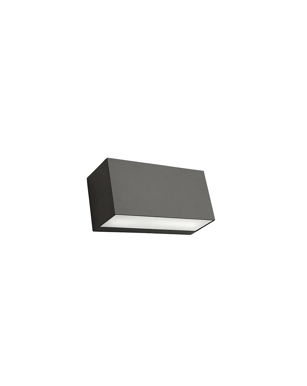 Oprawa ścienna Asker Up&Down - Norlys zewnętrzna lampa Moduł LED kinkiet świecący dwukierunko czarny biały grafit aluminium