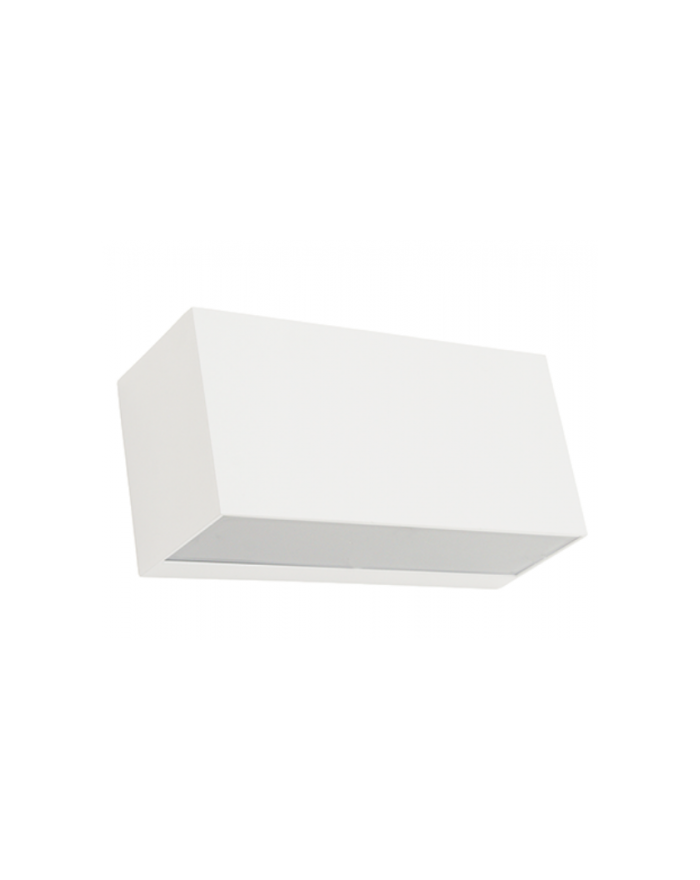 Oprawa ścienna Asker Up&Down - Norlys zewnętrzna lampa Moduł LED kinkiet świecący dwukierunko czarny biały grafit aluminium