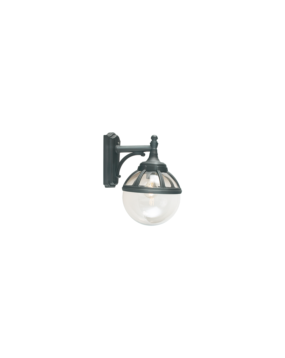 Lampa ścienna Bolonia - Norlys oprawa zewnętrzna kinkiet w czarnym lub białym kolorze korpusu