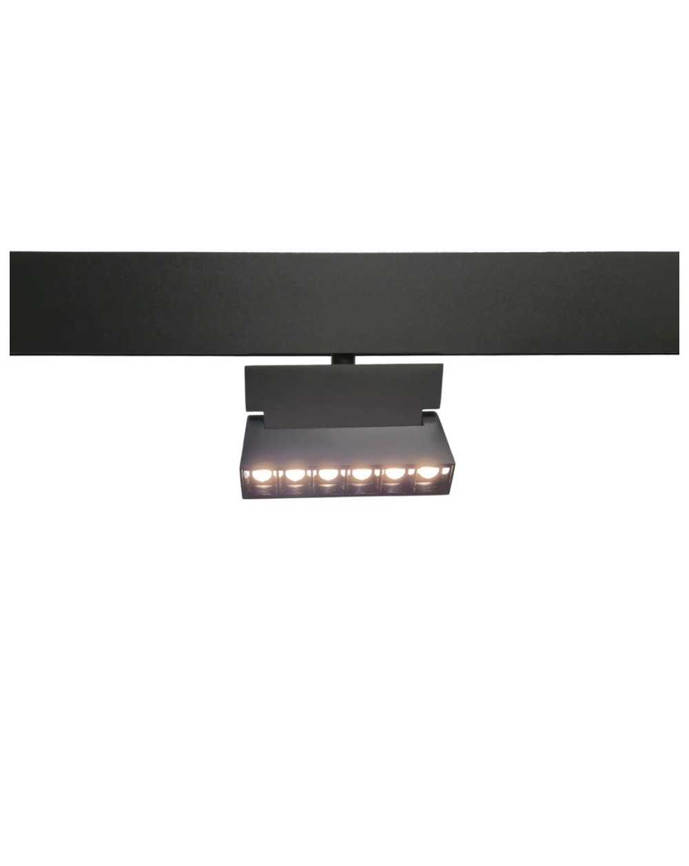 Lampa Liniowa Punktowa Kaper 6W Magnet Line LED czarny NA SZYNOPRZEWÓD