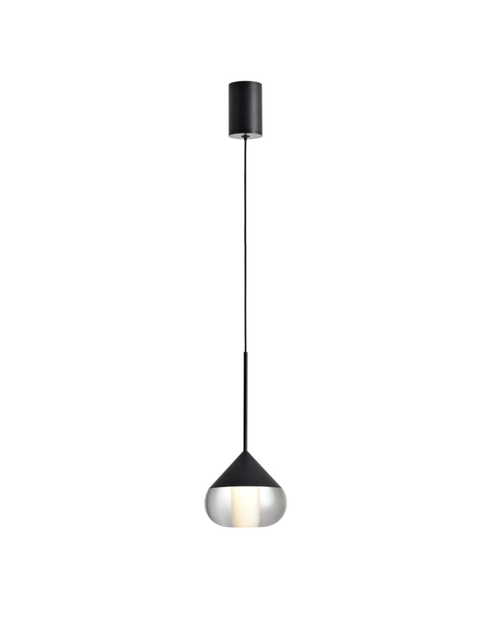 Lampa Wisząca Suza 1xLED czarna PL0103-BK