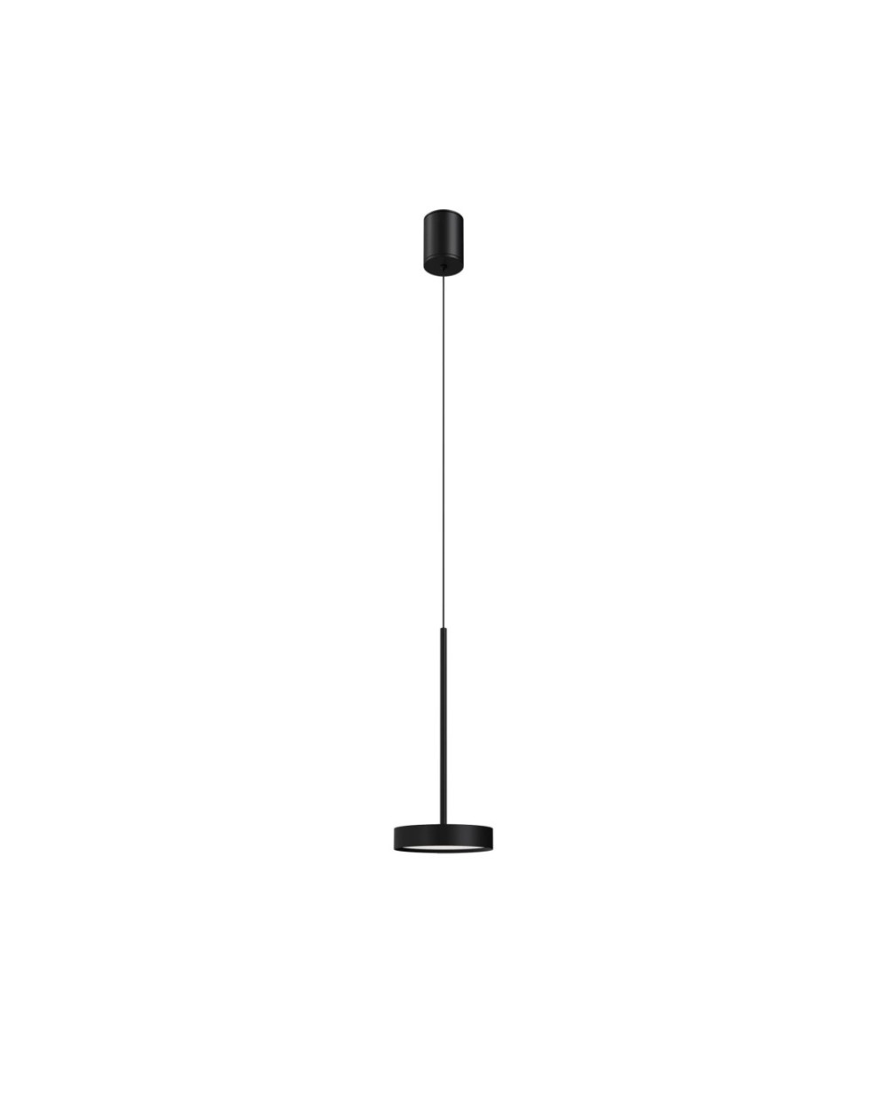 Lampa Wisząca Awo 1xLED czarna PL0134-BK