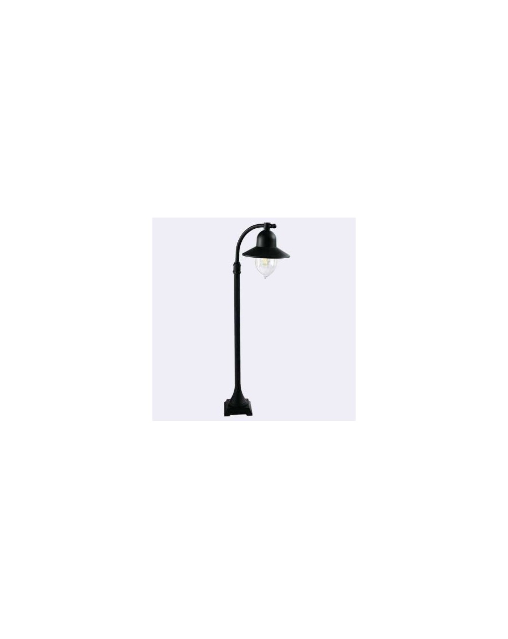 Lampa stojąca Como - Norlys zewnętrzna lampa ogrodowa do oświetlania ścieżek chodników ogrodów czarna lub biała