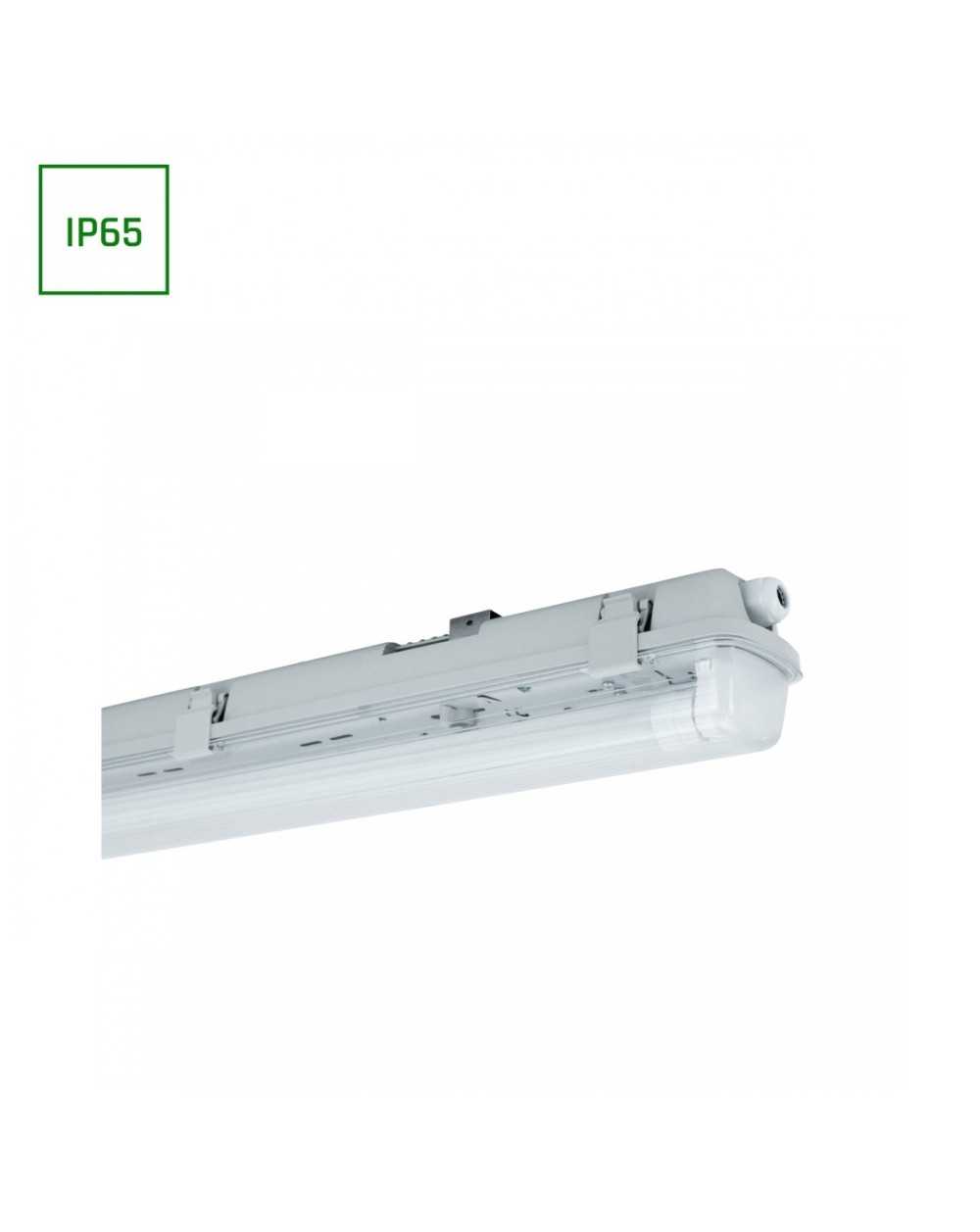 LIMEA LED TUBE HERMETYK G13 1X60 250V IP65 710x75x90 MM SZARY H SLI028031_H