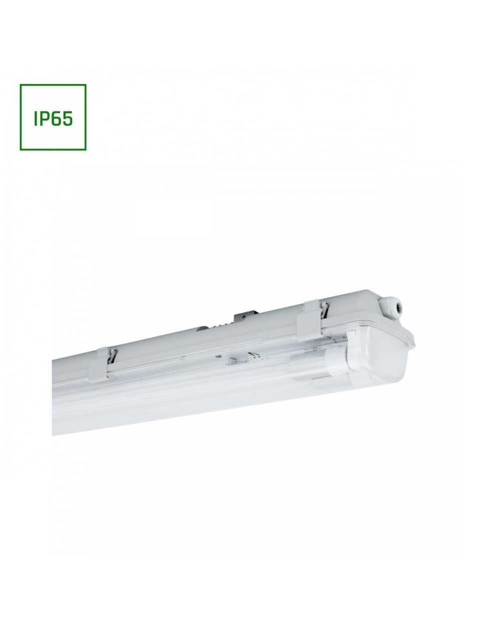 LIMEA LED TUBE HERMETYK G13 2X60 250V IP65 710x100x85 MM SZARY H SLI028014_H