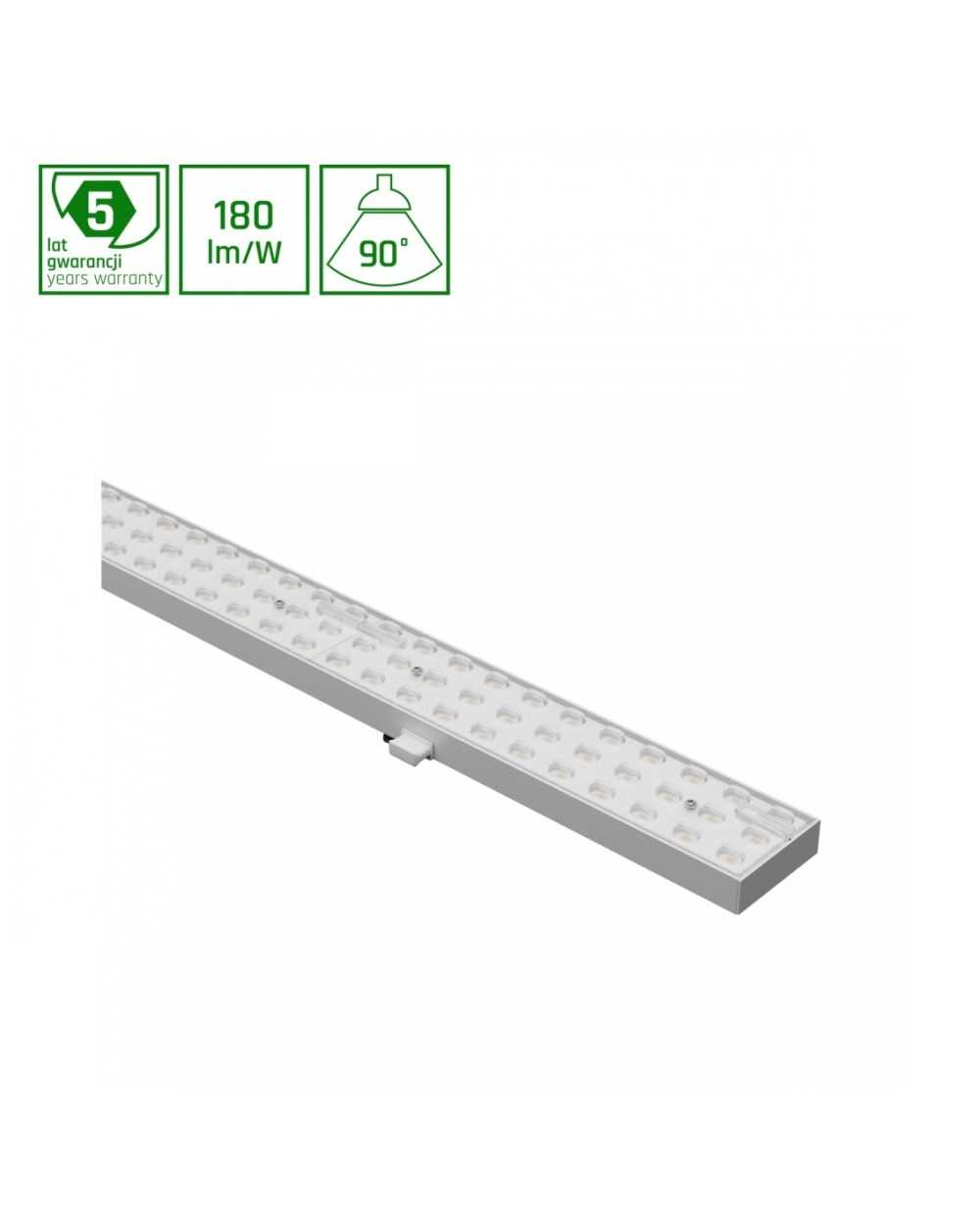 LIMEA PRO TRUNKING SYSTEM 75W NW 230V 90st IP40 1438mm BIAŁY 5 LAT GW. DALI SLI047100NW_PW