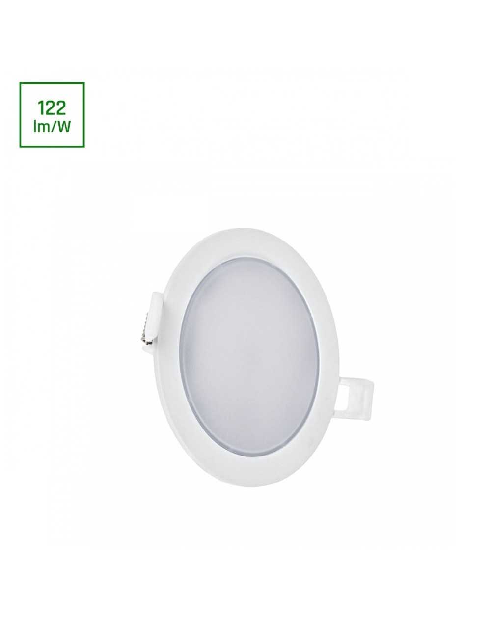 ALGINE ECO 2w1 NATYNK-PODTYNK DOWNLIGHT 6W NW 230V 110st IP20 IK06 115x35mm BIAŁY okrągła SLI037027NW_PW