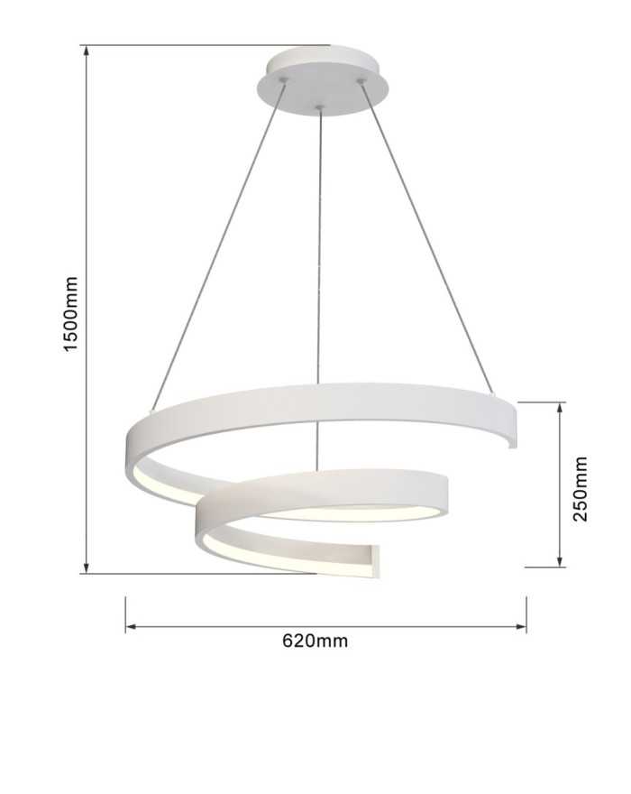 TOPPO - Lampa wisząca LED 6032-0106