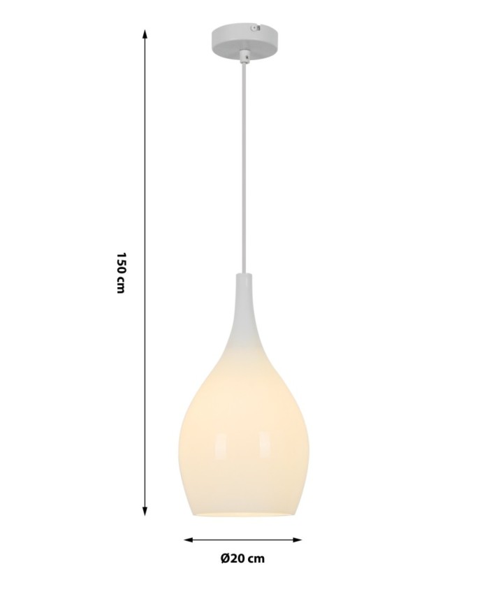 BLANCO - Lampa wisząca pojedyncza 6081-0106