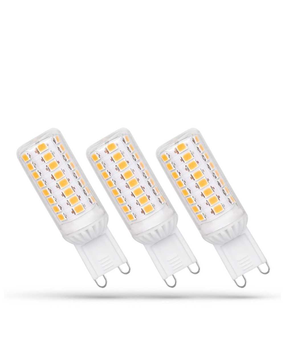 LED G9 230V 4.9W NW DIMMABLE SMD 5 LAT PREMIUM SPECTRUM 3-PACK WOJ+14485_4.9W