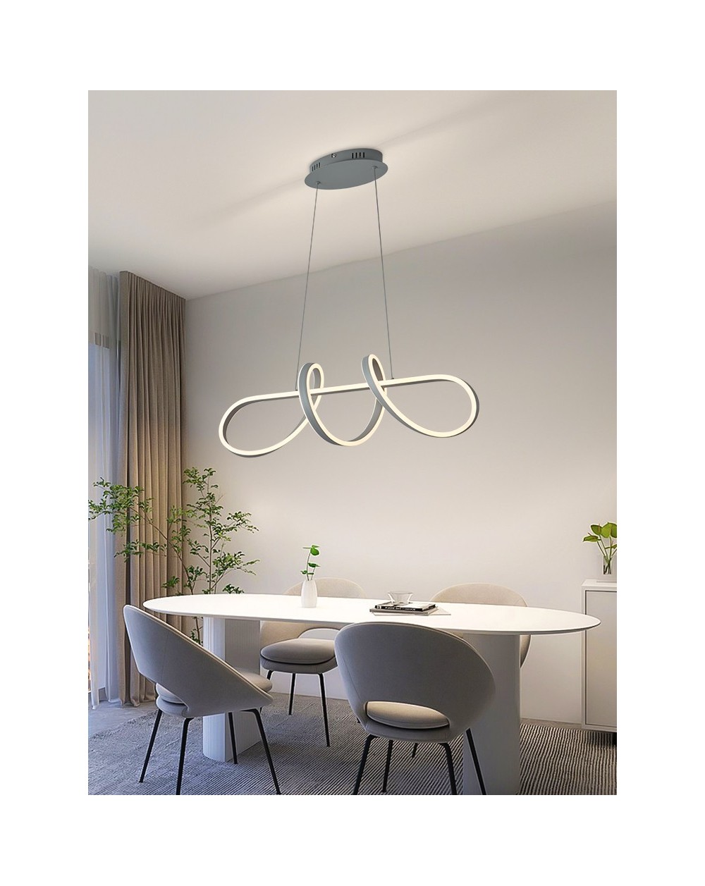 TREVANCE - Lampa wisząca spiralna 6203-0106