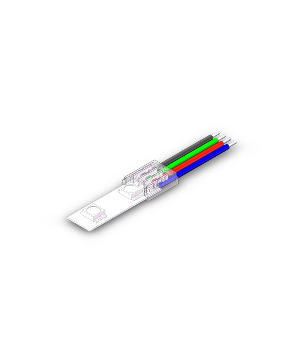Konektor P-K SMD RGB 10mm WOJ+16879