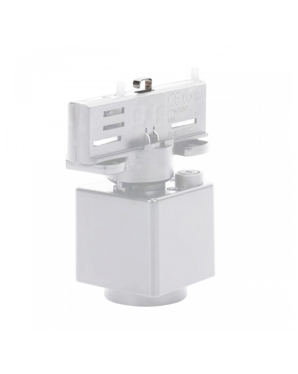 SPS 2 GNIAZDO SLIM 230V NA SZYNOPRZEWÓD 3F BIAŁY SPECTRUM WOJ+07044