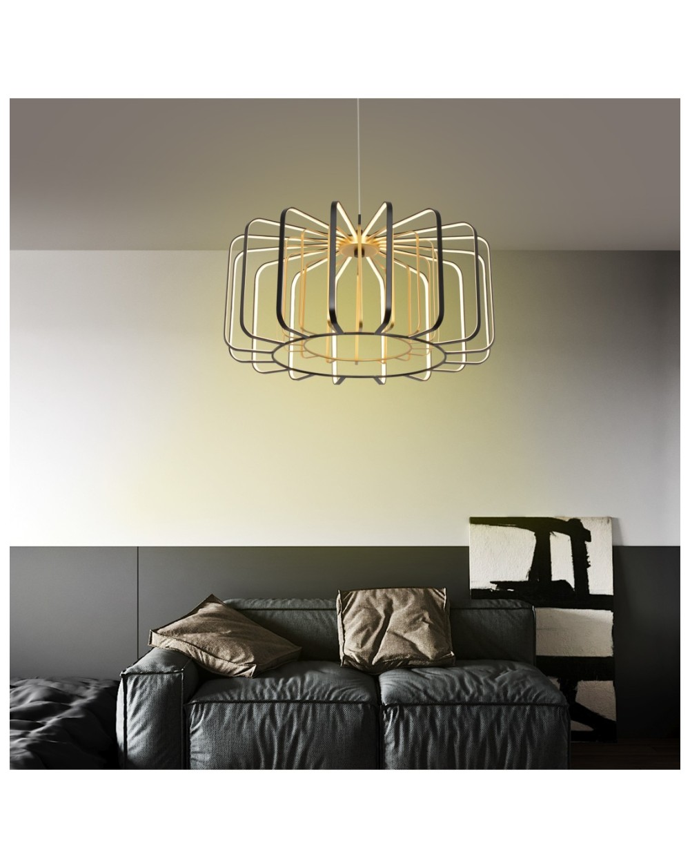 XARA Lampa wisząca pojedyncza duża 6210-0110L