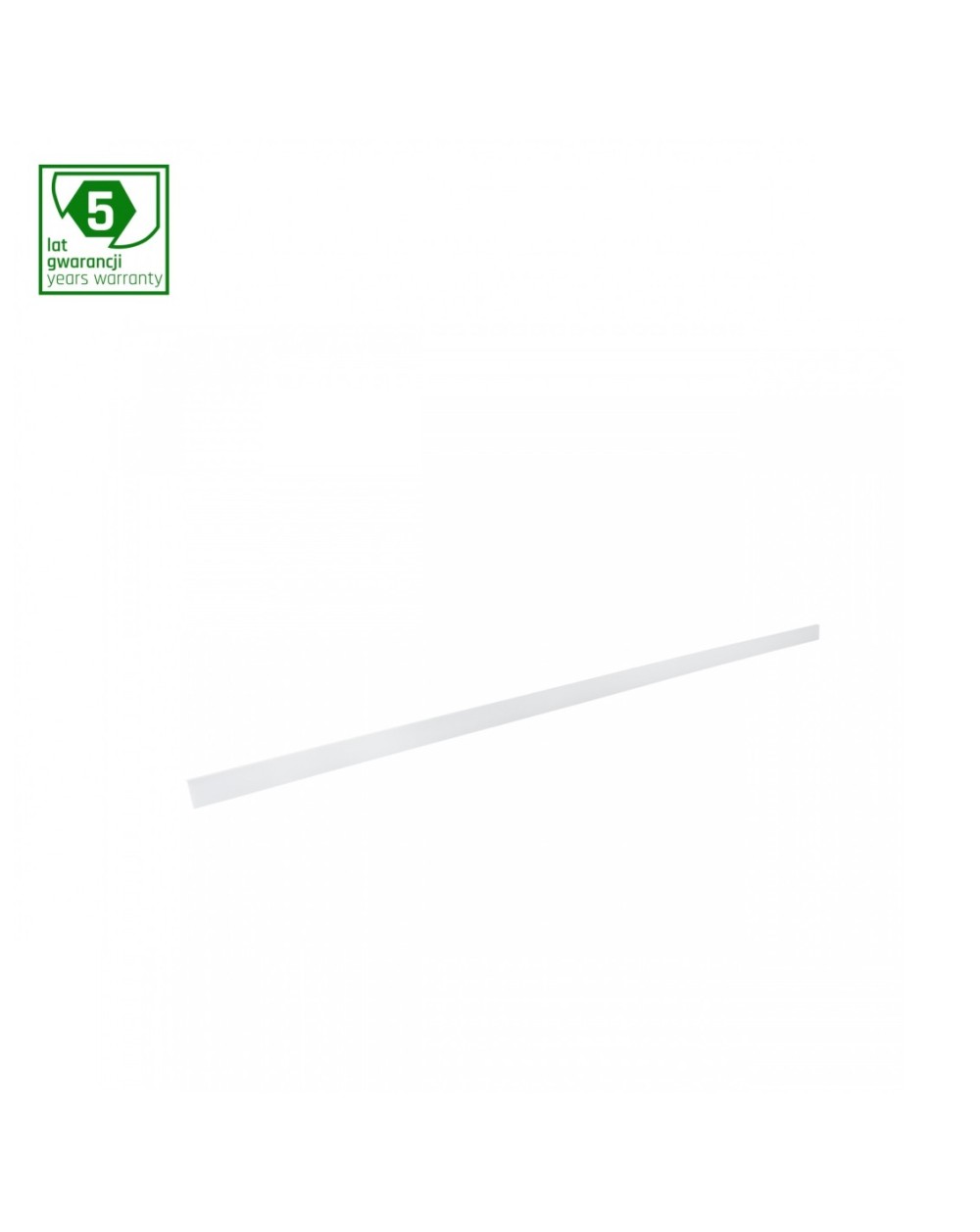 SYSTEM SHIFT - LISTWA MASKUJĄCA SLIM BIAŁA 1000mm WLD+40073