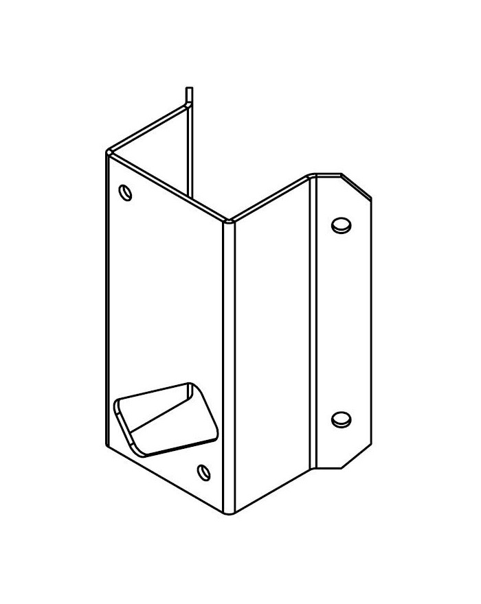 CORNER BRACKET 148 GRAPHITE...