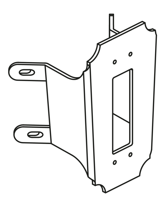 CORNER BRACKET 150 WHITE 150WH