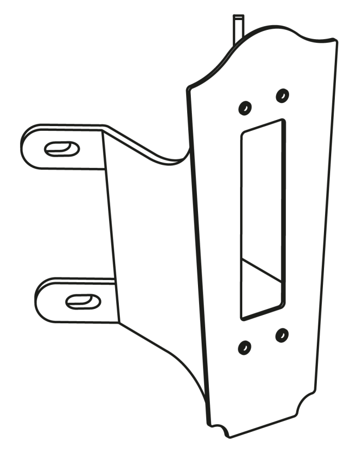 CORNER BRACKET 152 WHITE 152WH
