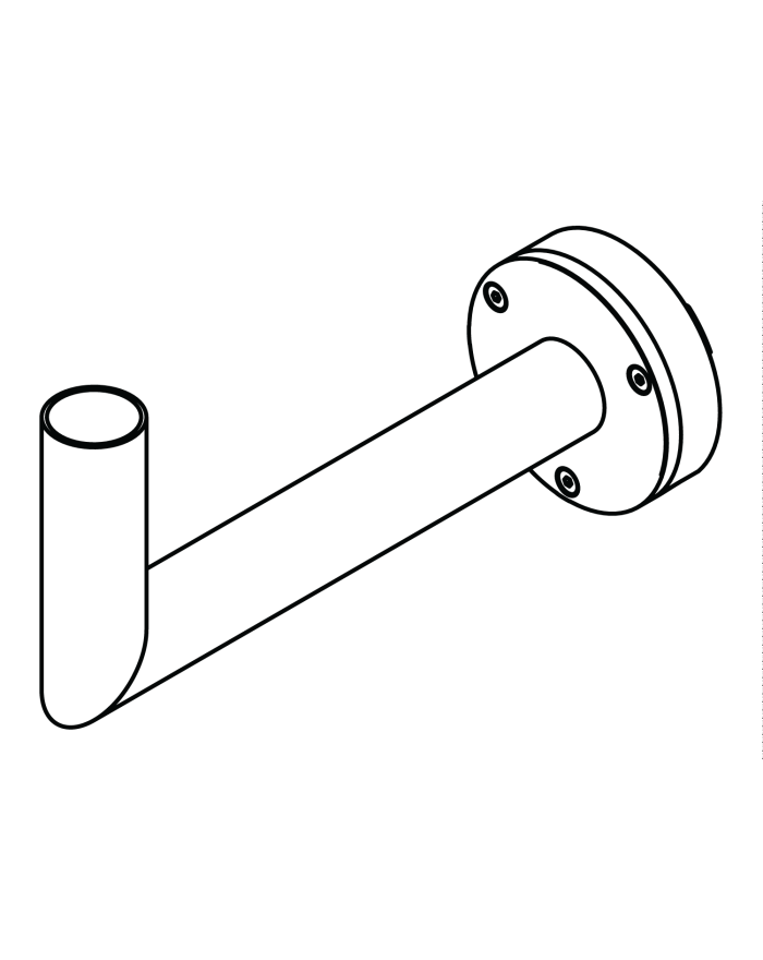 WALL ARM 154 GRAPHITE o60...