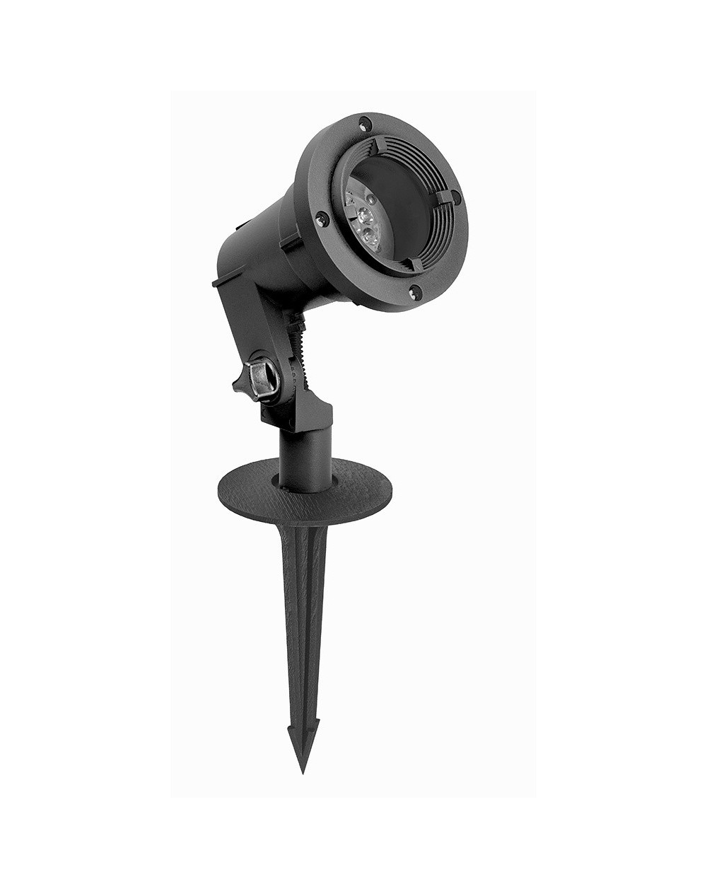 SANDE 1593 BLACK LED 8,3W 3000K SPIKE 1593BL