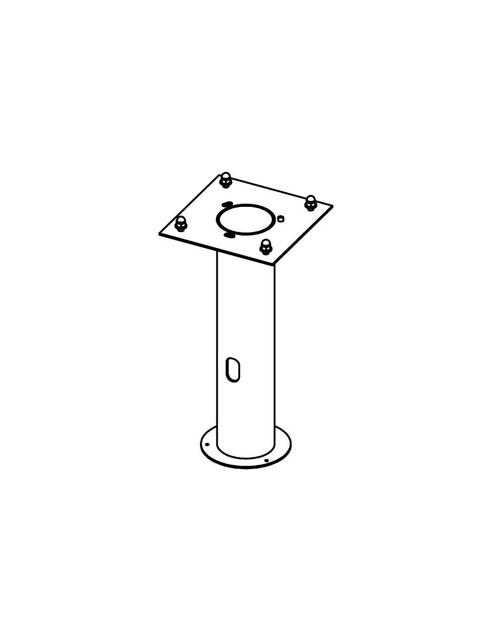 ANCHOR 180 TO GROUND FOR ASKER POLE 180X180 180