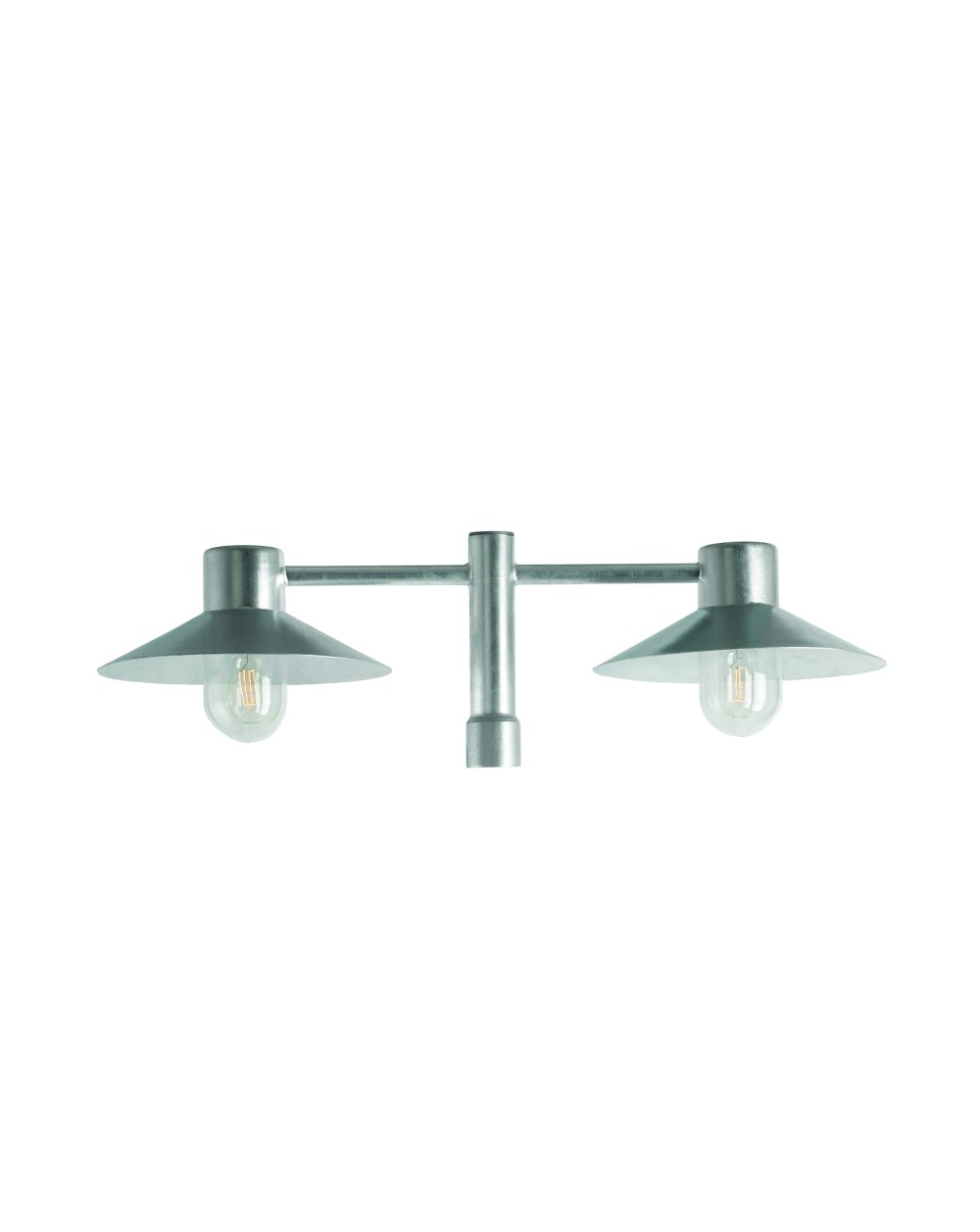 LUND 2020 HOT-DIP GALVANIZING E27 LED 2X 9W DOUBLE 2020GA