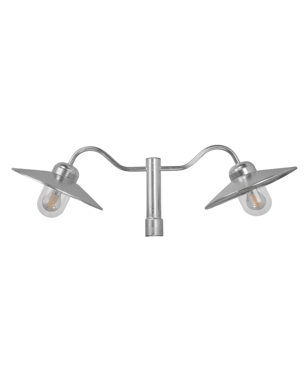 KARLSTAD 2030 HOT-DIP GALVANIZING 2xE27 LED 2X 9W DOUBLE 2030GA