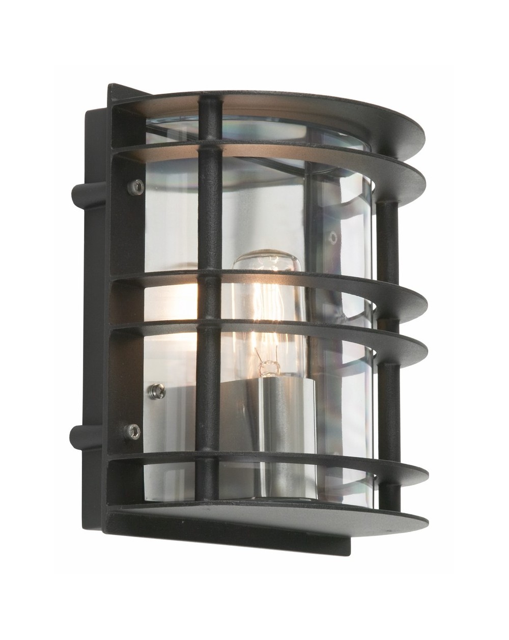 STOCKHOLM 226 BLACK E27 LED 9W CLEAR LAMPSHADE 226BL