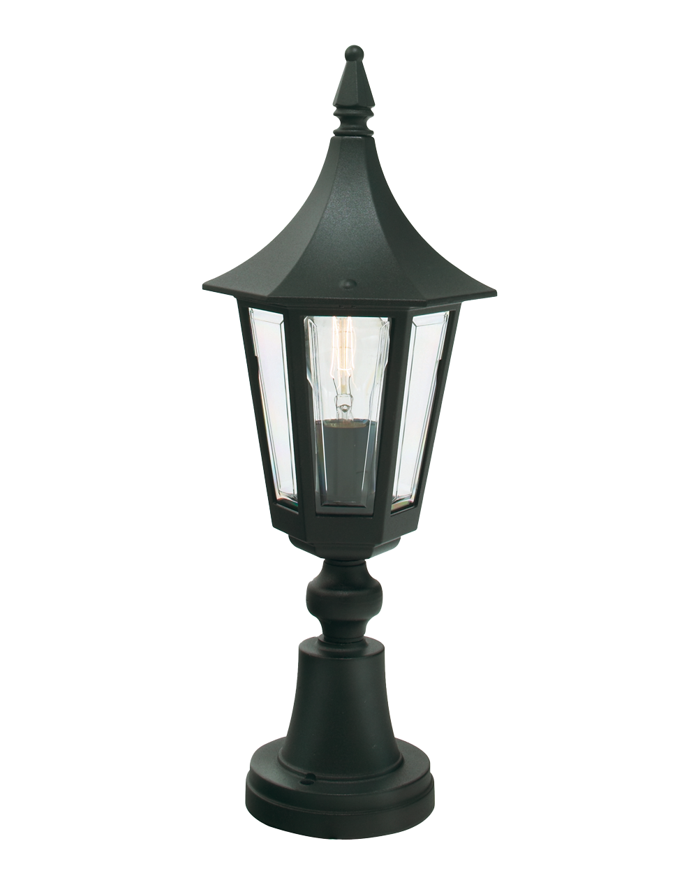 RIMINI 250 BLACK E27 LED 9W 47CM 250BL