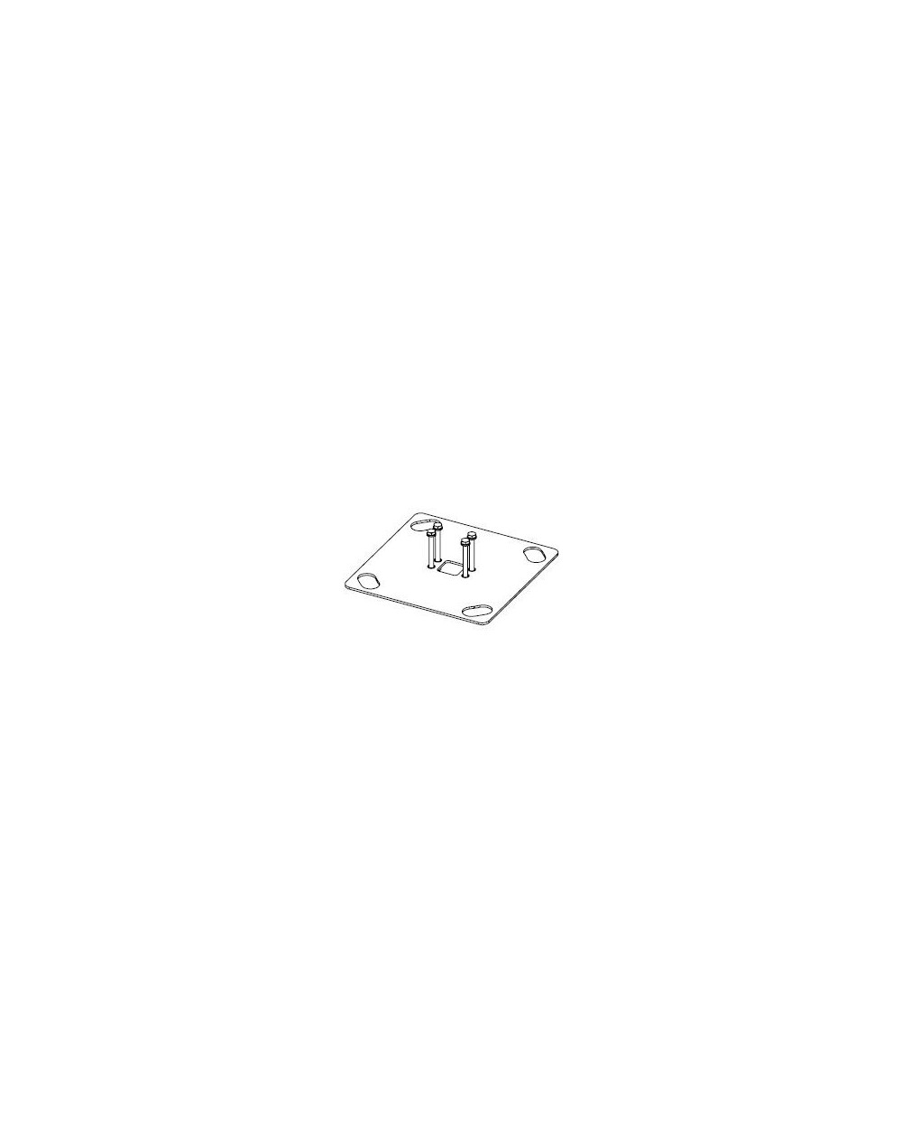 ADAPTER 3086 FOR BOLLARDS 3090