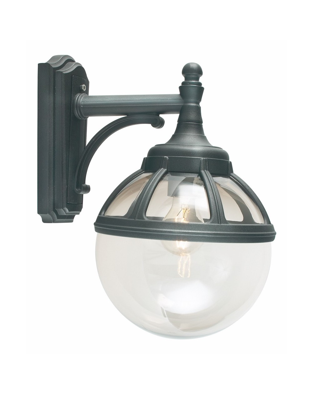 BOLOGNA 310 BLACK E27 LED 9W ON ARM DOWN 310BL