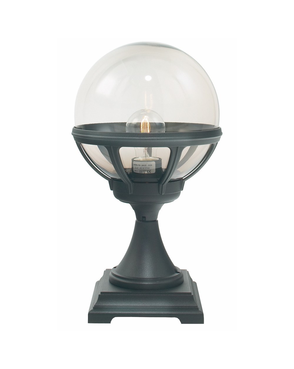 BOLOGNA 312 BLACK E27 LED 9W 39CM 312BL