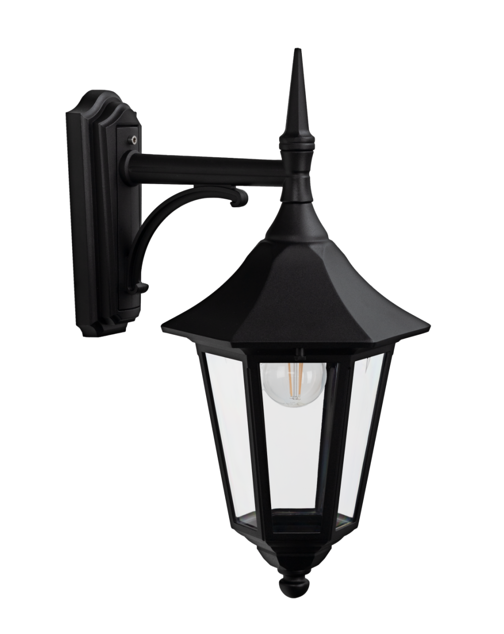 MODENA 351 BLACK E27 LED 9W ON ARM DOWN 351BL