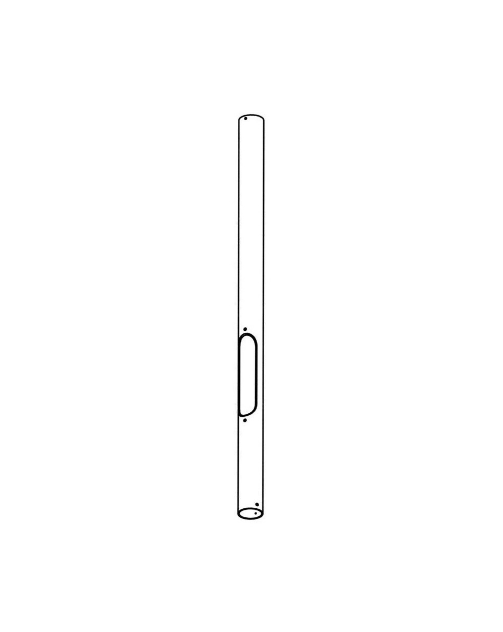 KISA PIPE 5188 GRAPHITE 165CM REVISION DOOR 5188GR
