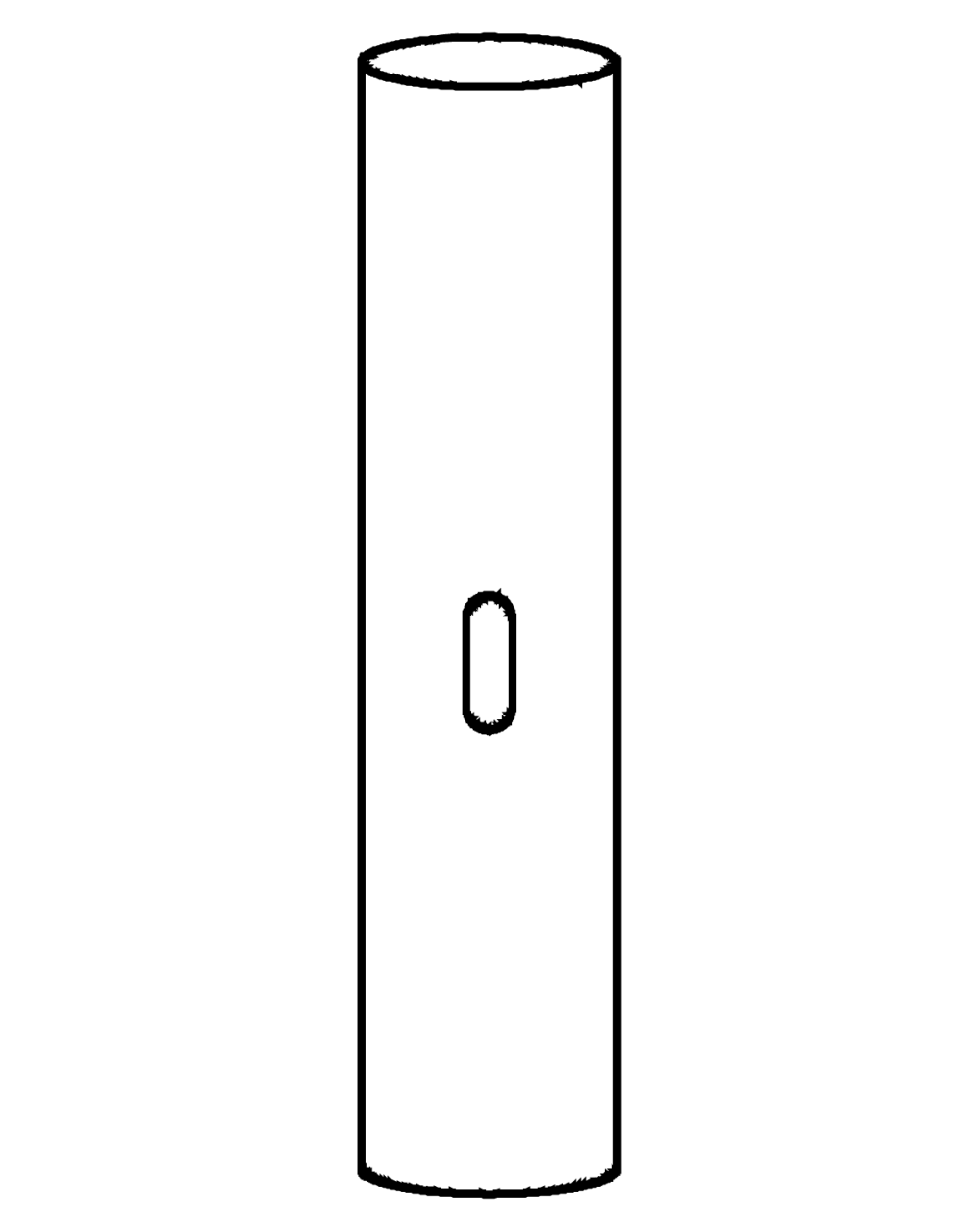 TUBE 6012 FOR METAL BASE TO GROUND 6012