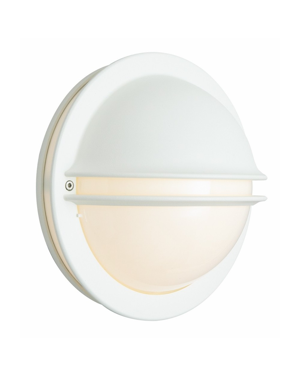 BERLIN 611 WHITE E27 LED 9W OPAL LAMPSHADE 611WH