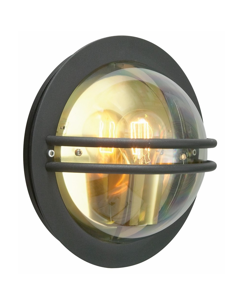 BREMEN 630 BLACK E27 LED 9W CLEAR LAMPSHADE 630BL