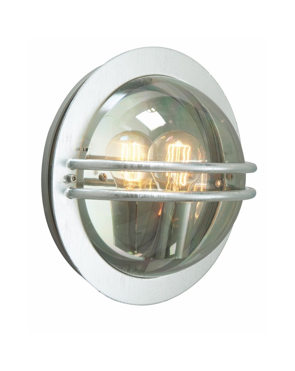 BREMEN 630 HOT-DIP GALVANIZING E27 LED 9W CLEAR LAMPSHADE 630GA